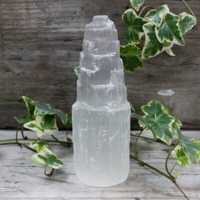 SELENITE TOWER 15CM