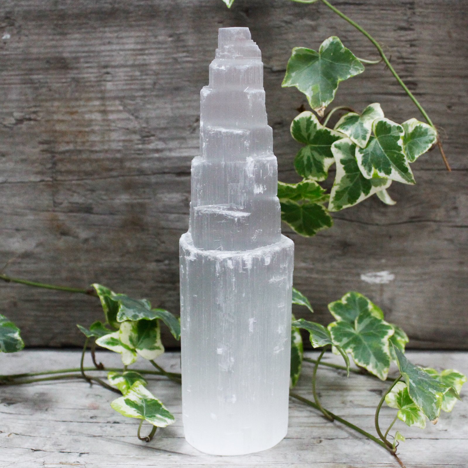 SELENITE TOWER 20CM