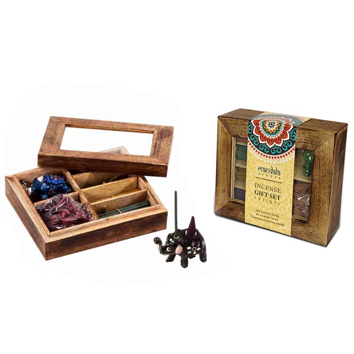 WOODEN GIFT BOX SET