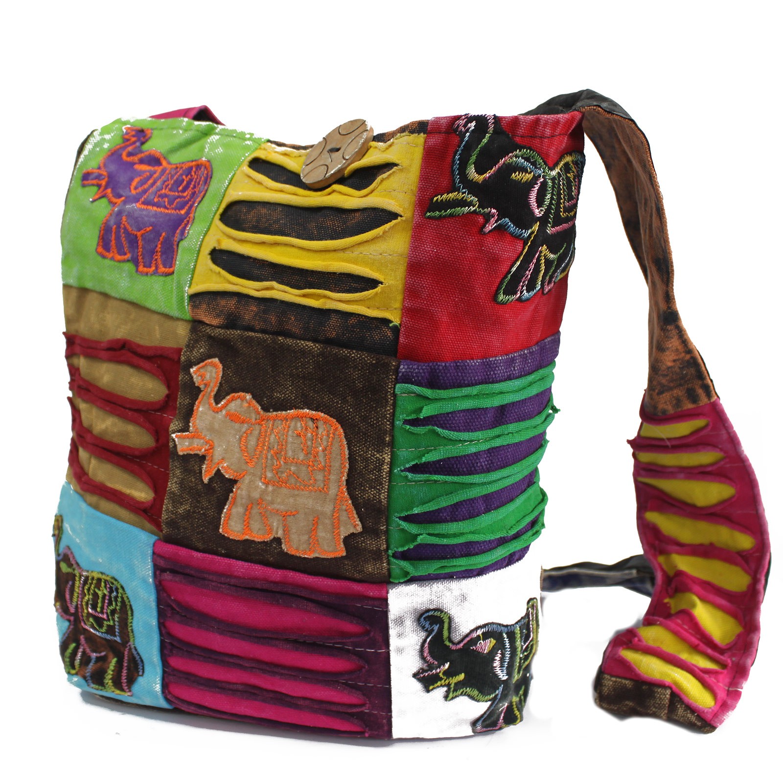 ethnic sling bag elephant